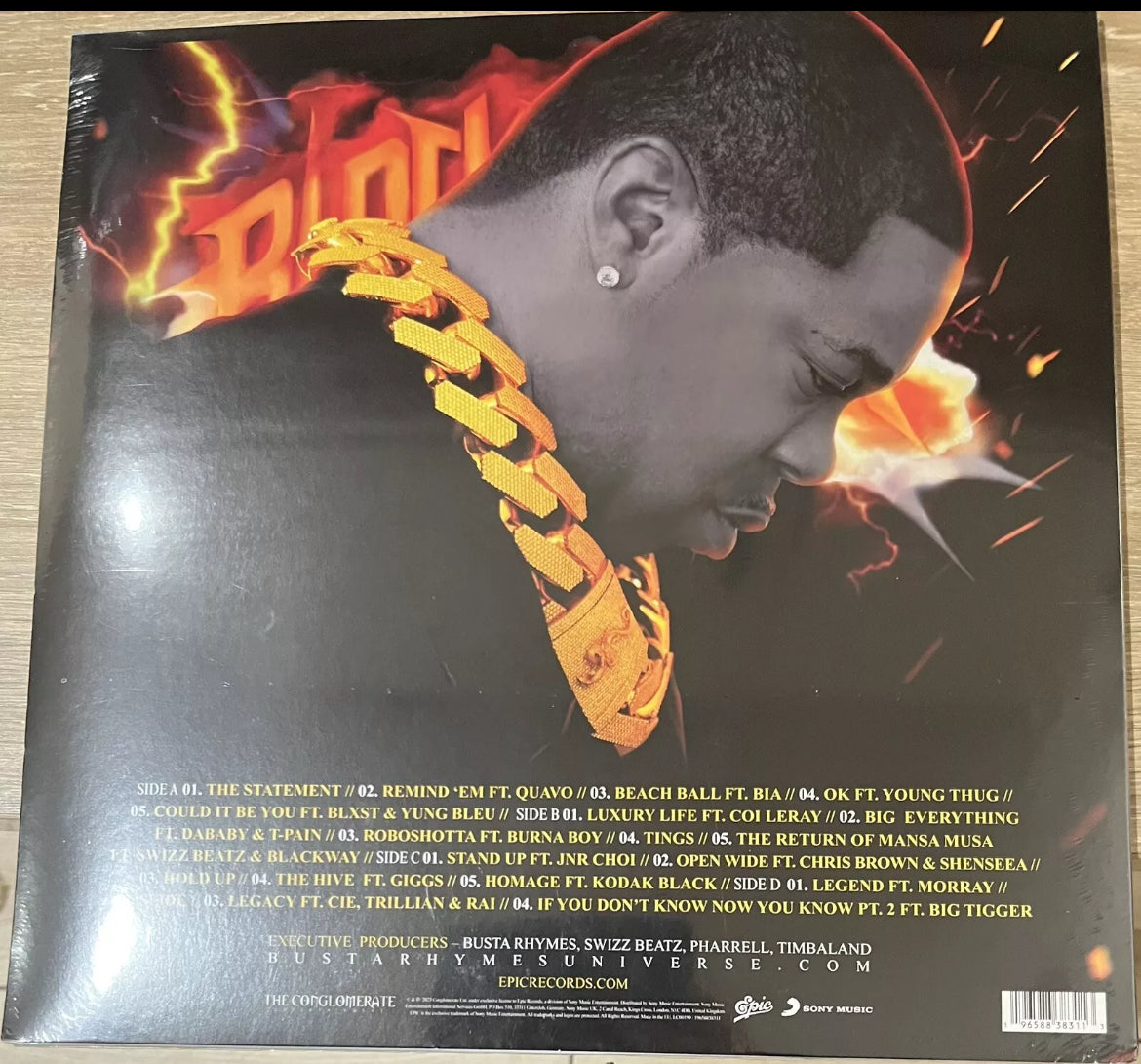 Benja Records | Busta Rhymes Blockbusta Vinyl LP