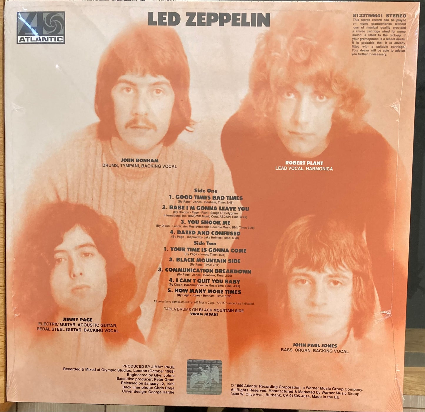 Benja Records | Led Zeppelin Self-Titled Vinyl LP