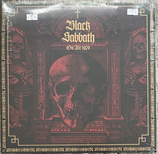 The front of 'Black Sabbath On Air' on vinyl