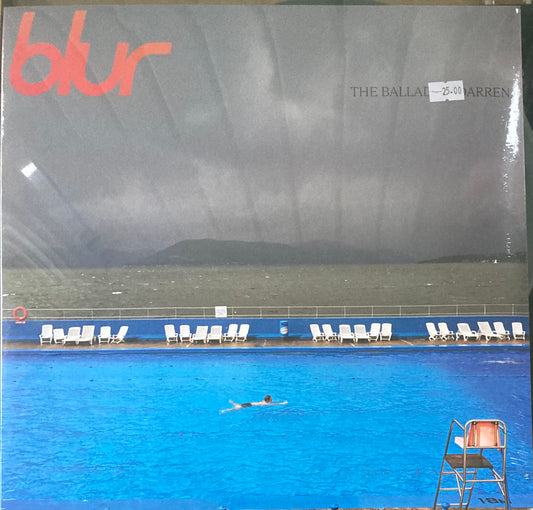 The front of 'Blur the Ballad of Darren' on vinyl