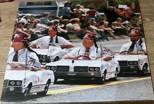 The front of 'Dead Kennedys Frankenchrist' on vinyl