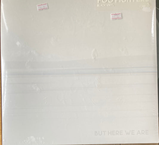 The front of 'Foo Fighters ...But Here We Are' on vinyl