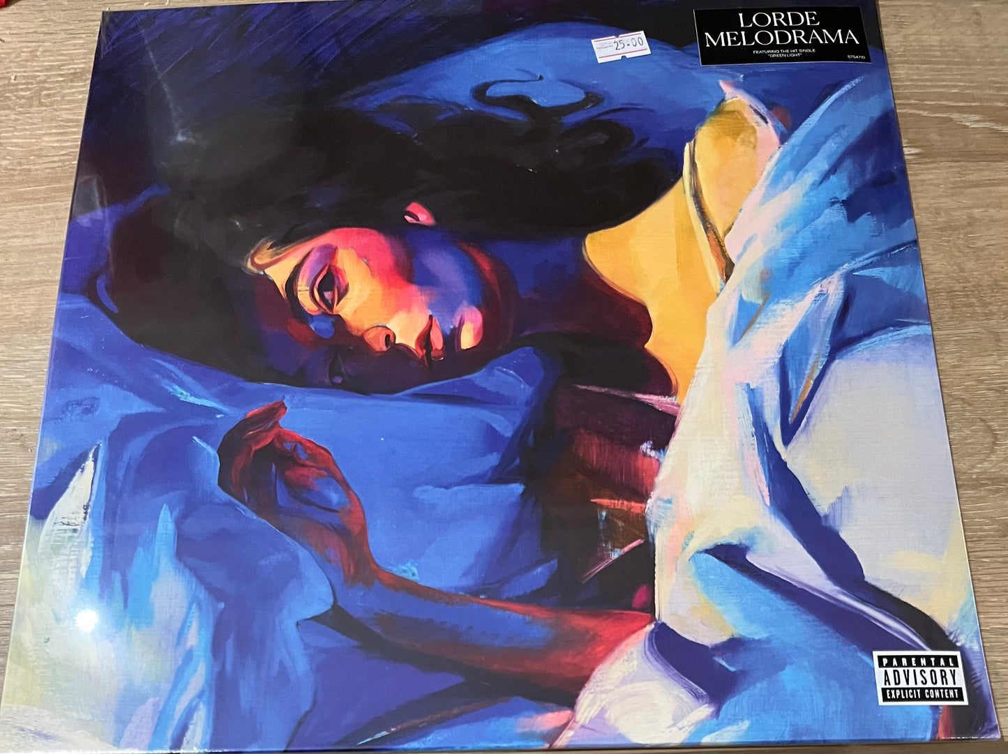 The front of 'Lorde Melodrama' on vinyl