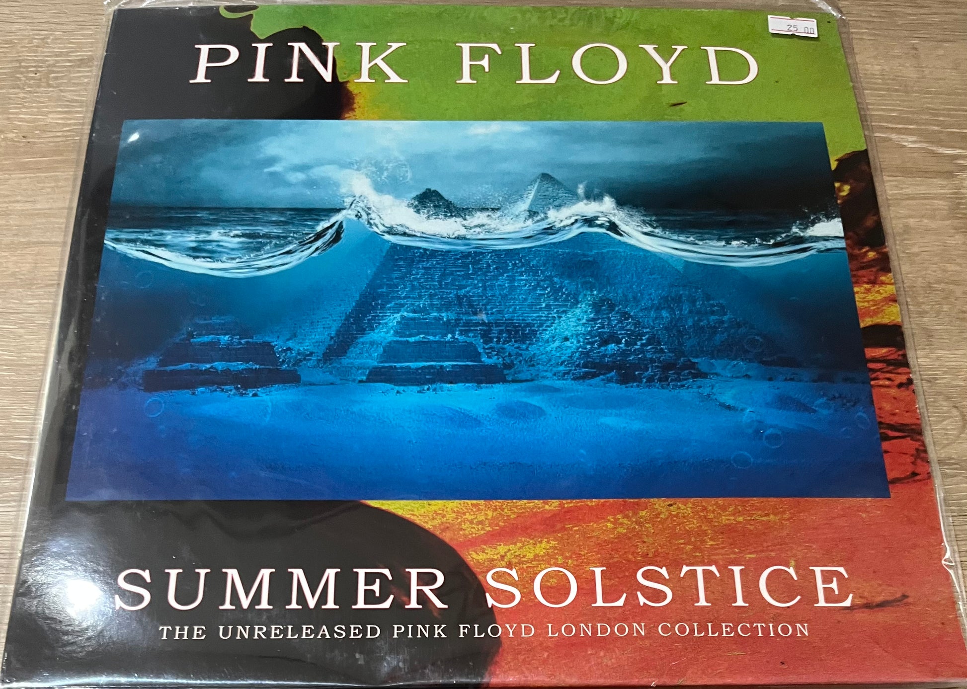 The front of 'Pink Floyd Summer Solstice' on vinyl