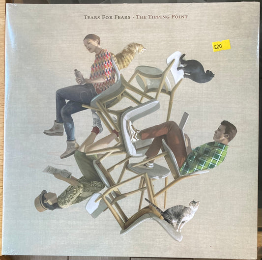 The front of 'Tears for Fears - The Tipping Point' on vinyl.