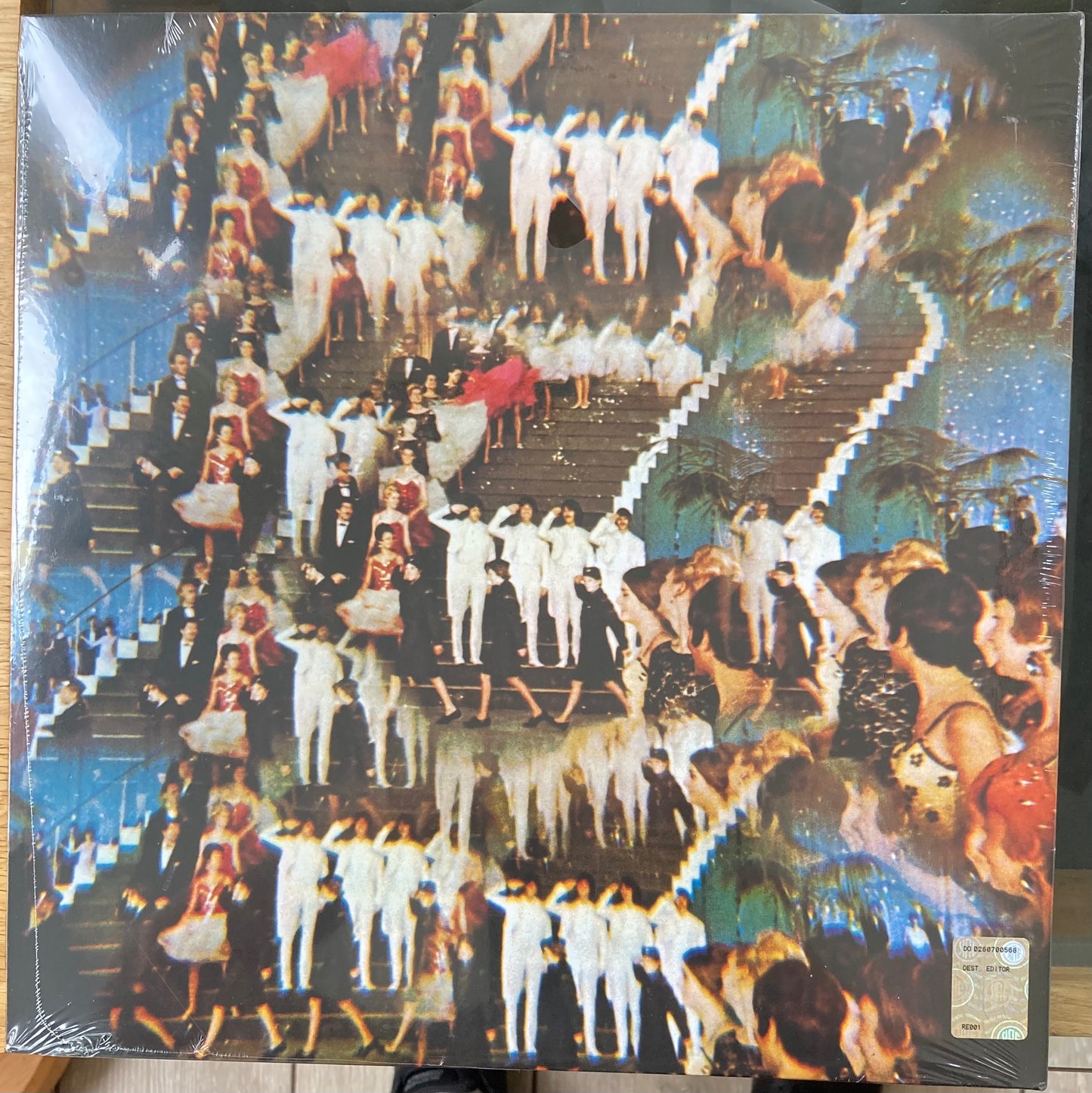 The back of 'The Beatles ;Magical Mystery Tour' on vinyl