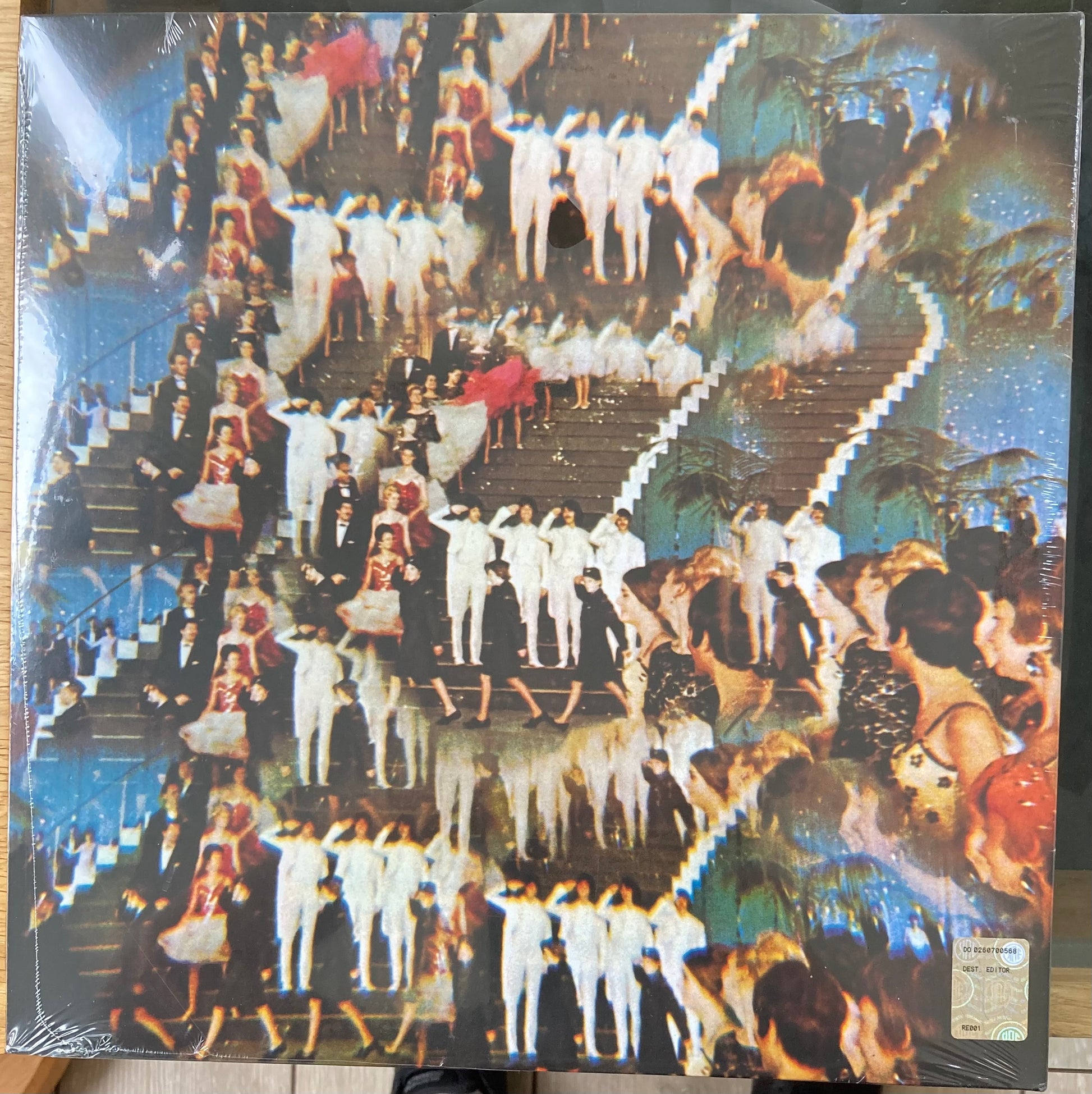 The back of 'The Beatles ;Magical Mystery Tour' on vinyl