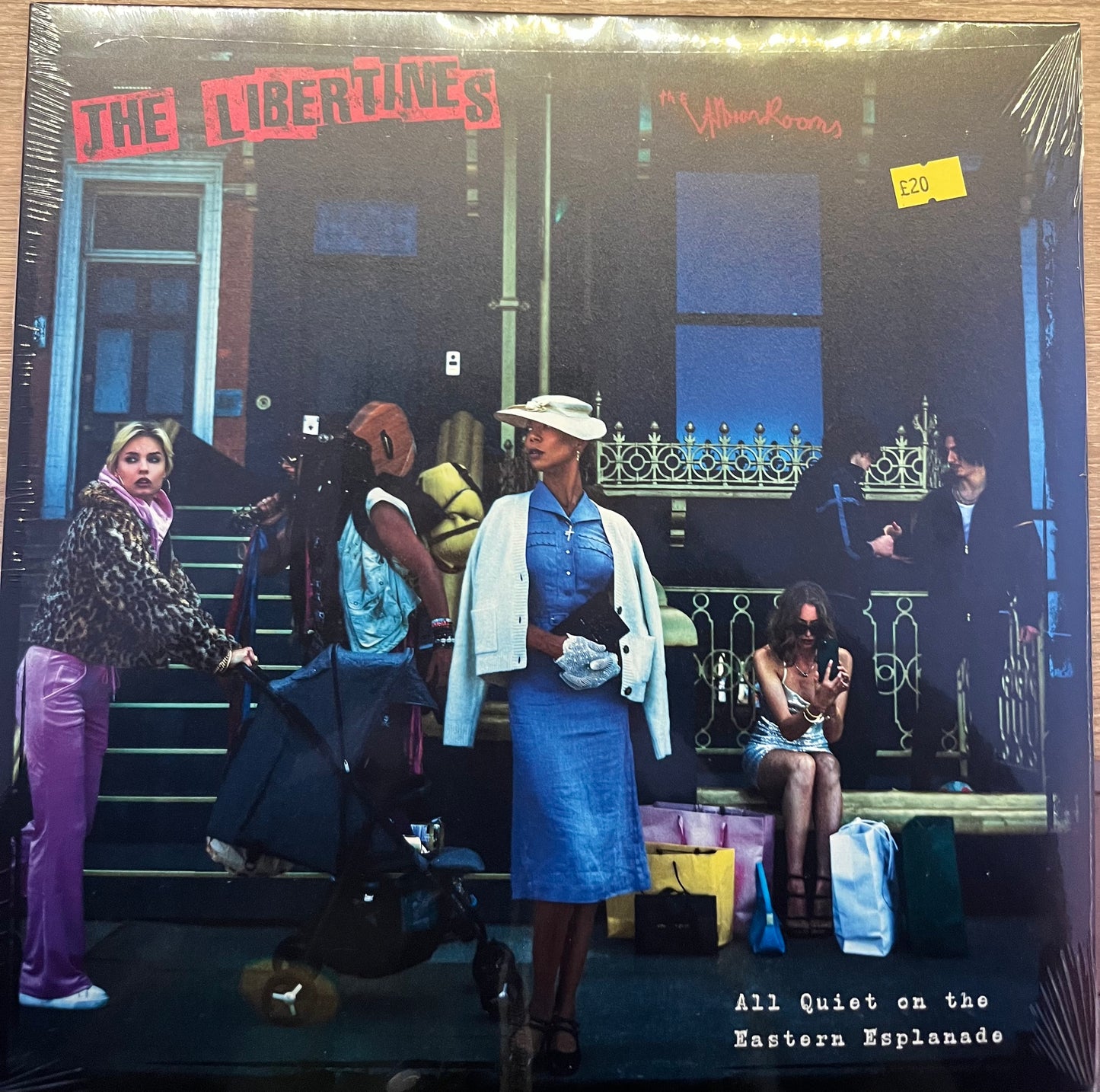 The front of 'The Libertines All Quiet on the Eastern Esplanade' on vinyl