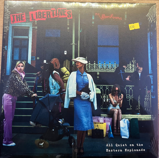 The front of 'The Libertines All Quiet on the Eastern Esplanade' on vinyl