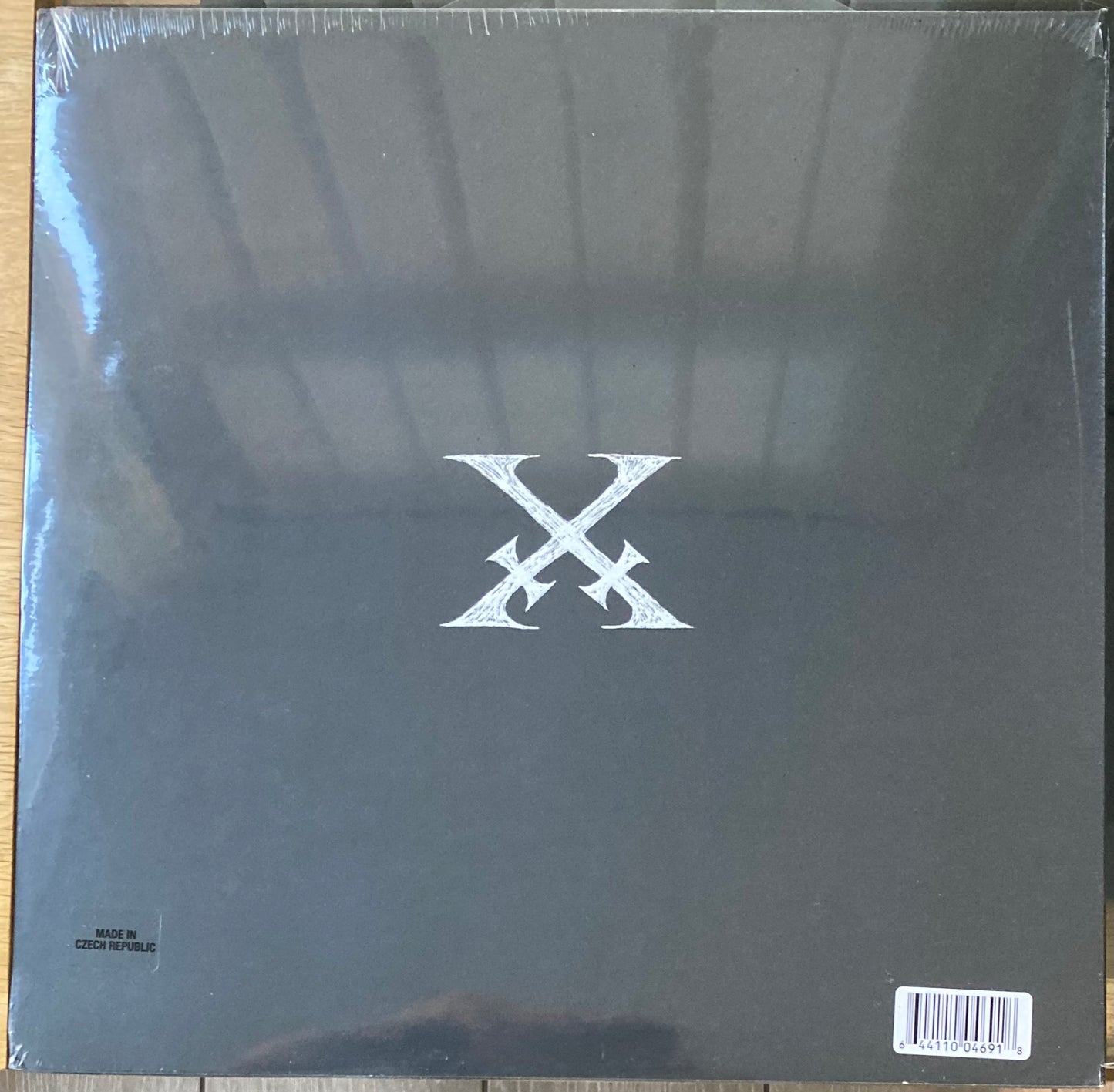 The back of 'Xiu Xiu Ignore Grief' on vinyl