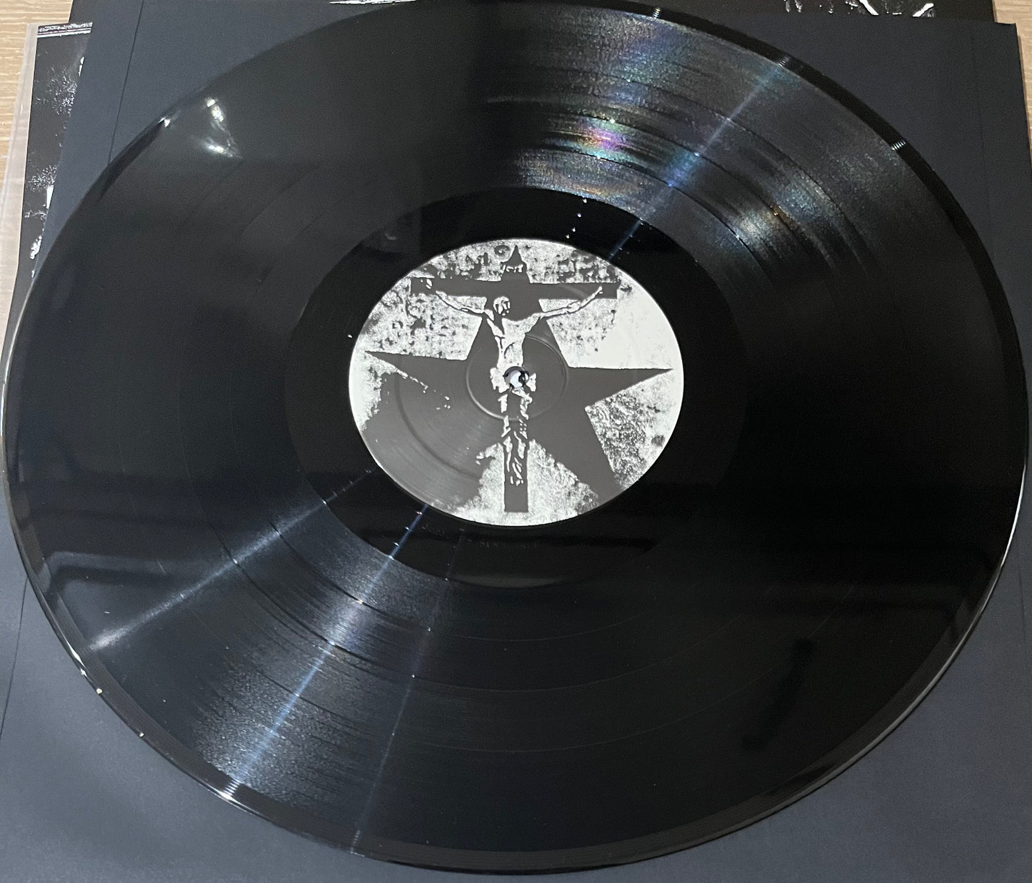 Side 2 of 'Rotting Christ Passage to Arcturo' on vinyl, unsealed