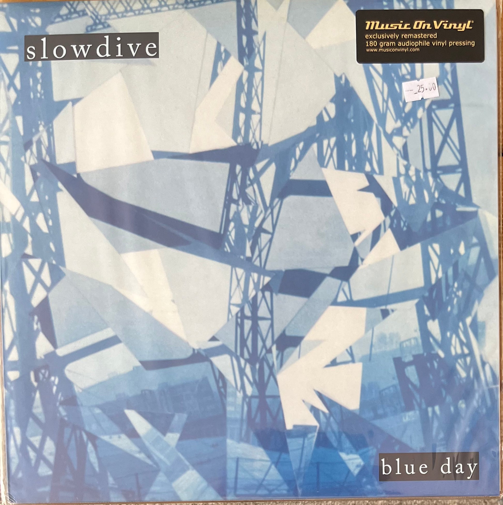 The front of ‘Slowdive Blue Day’ on vinyl