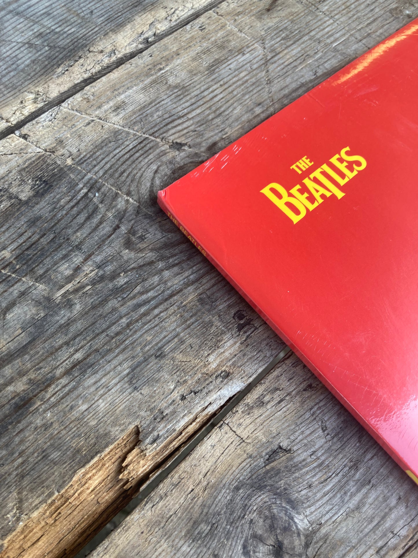 A very small crease in the sleeve of 'The Beatles - 1'