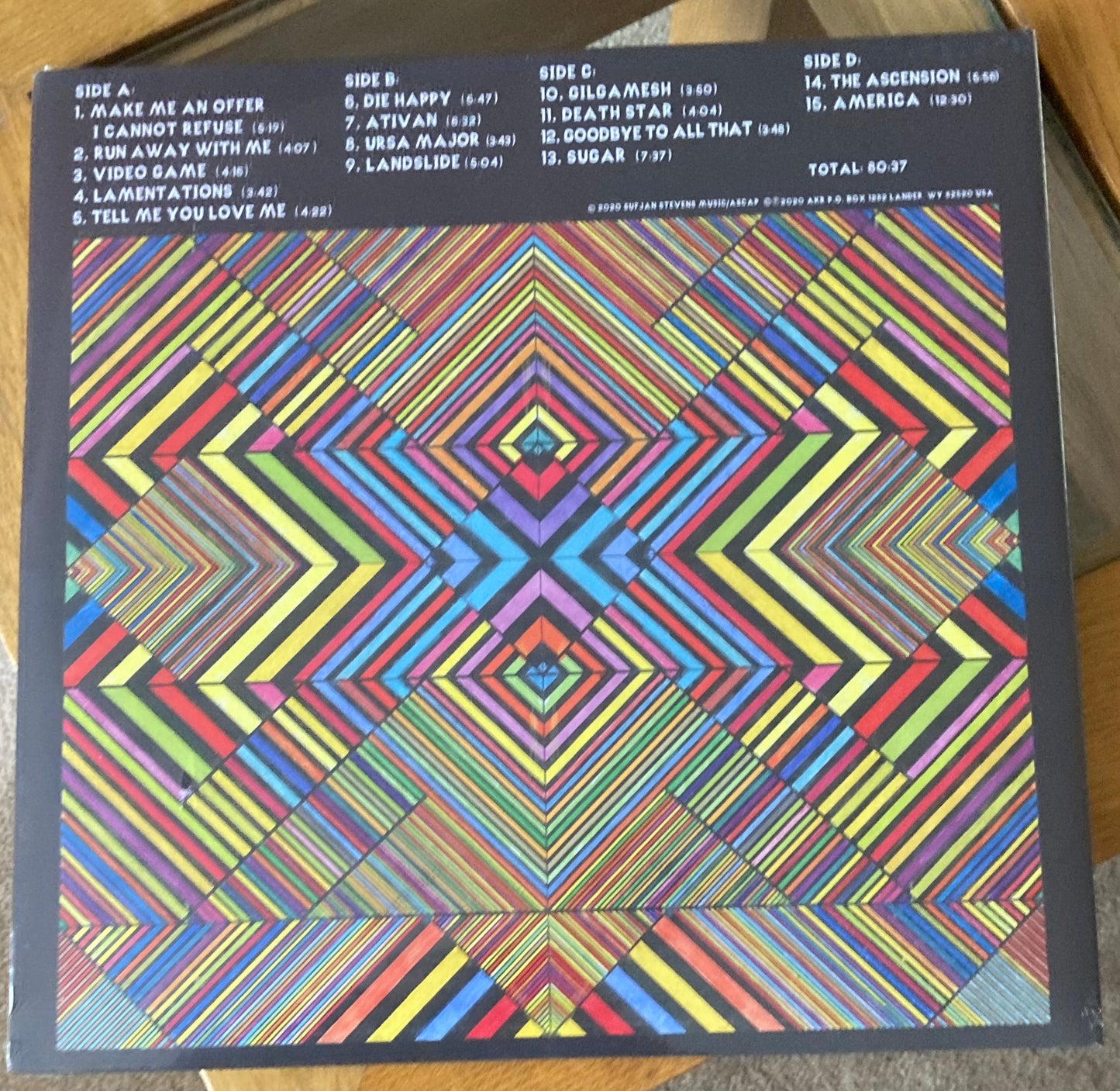 Sufjan Stevens - The Ascension (Record LP Vinyl Album)