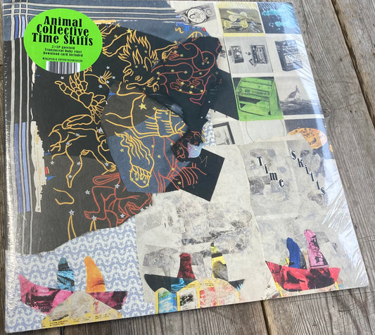 The front of ‘Animal Collective - Time Skiffs’ on vinyl
