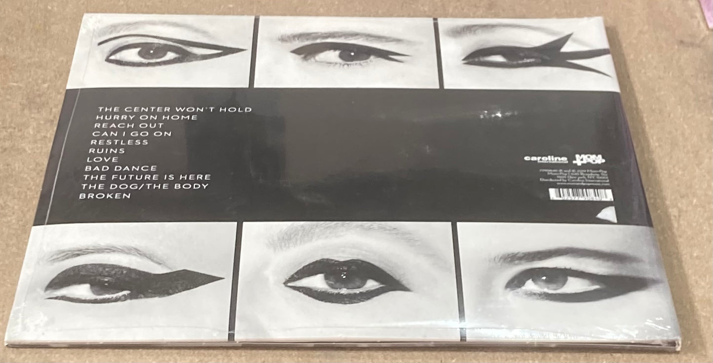 The back of ‘Sleater Kinney - The Center Won’t Hold’ on vinyl