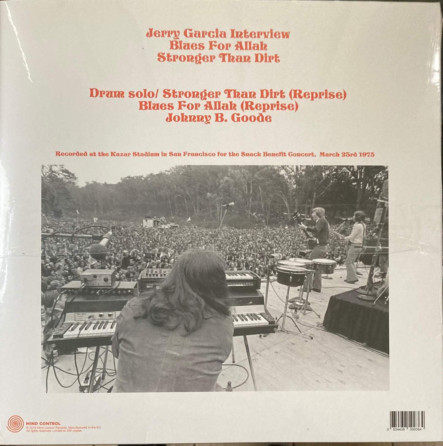 Benja Records | Grateful Dead Snack Benefit Broadcast 1975