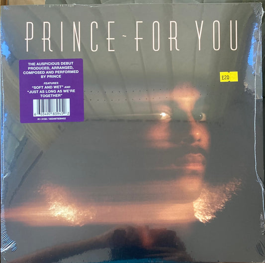 The front of ‘Prince For You’ on vinyl