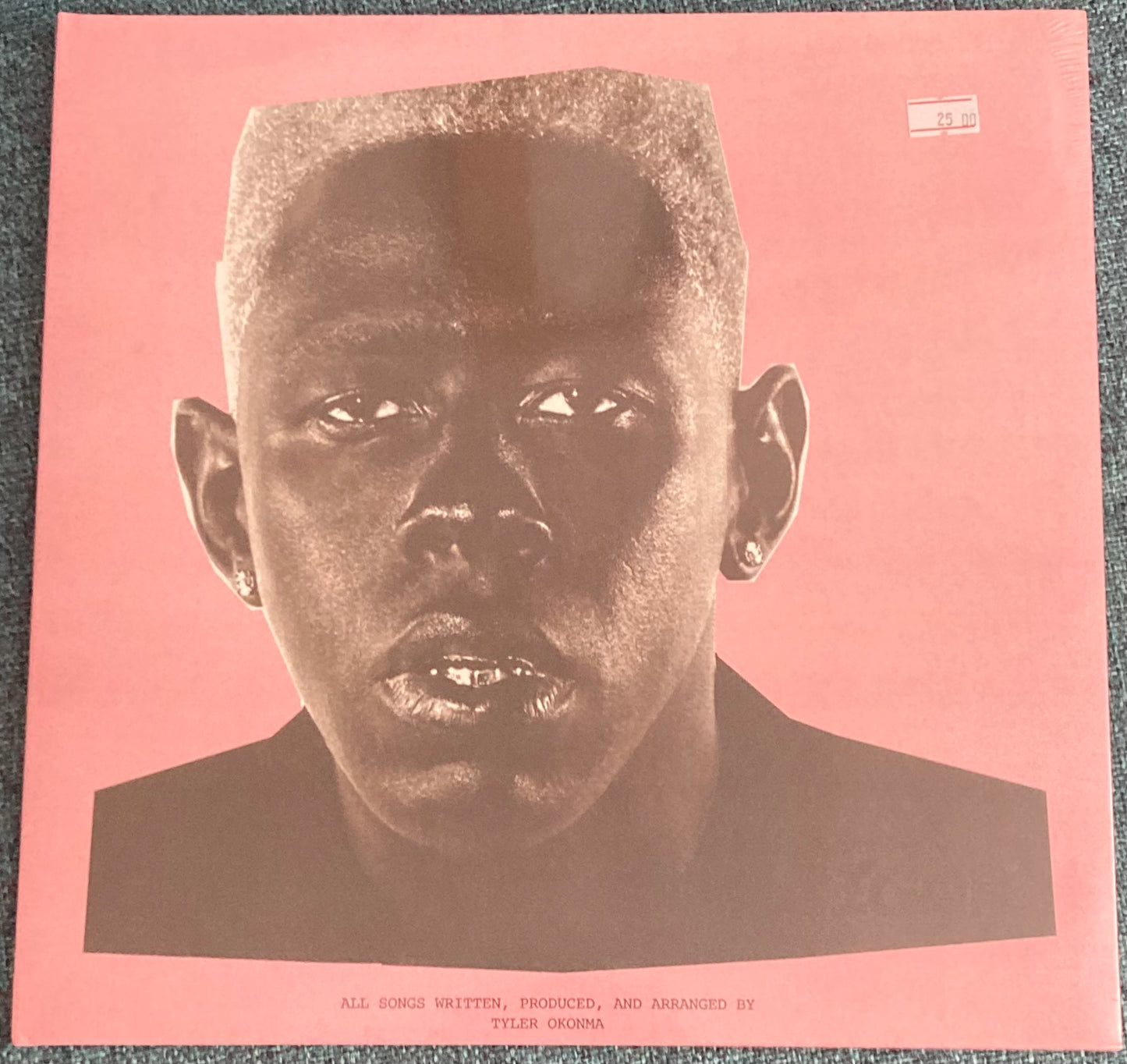 The front of 'Tyler the Creator - Igor' on vinyl