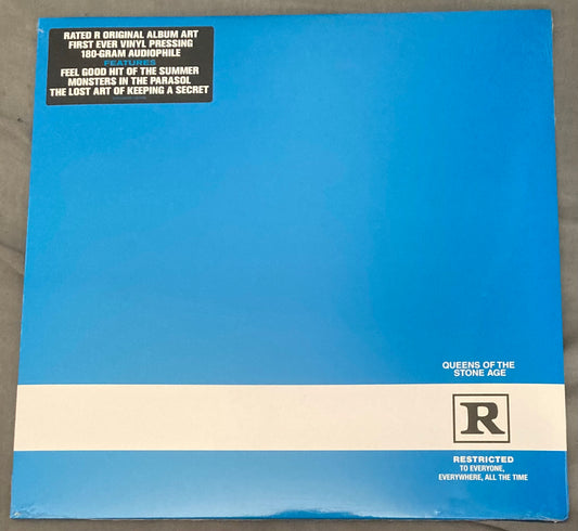 The Front of 'Queens of the Stone Age - Rated R' on vinyl