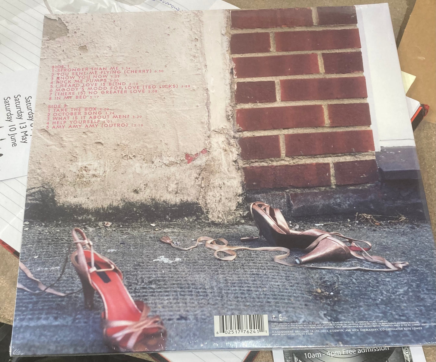 Amy Winehouse - Frank (Record LP Vinyl Album)