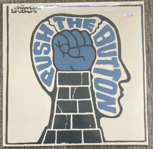 The front of 'The Chemical Brothers - Push the Button' on vinyl