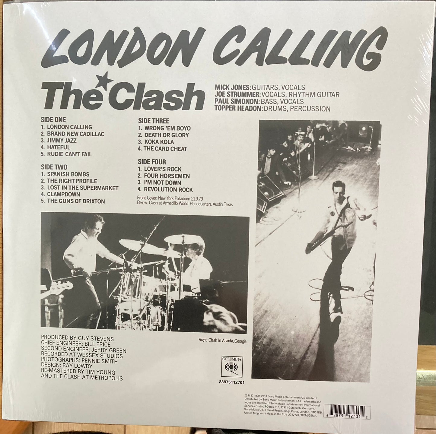 Benja Records | The Clash London Calling Double Vinyl LP