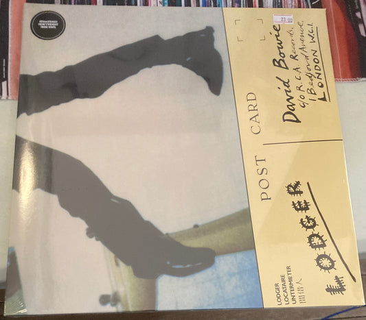 The front of 'David Bowie - Lodger' on vinyl