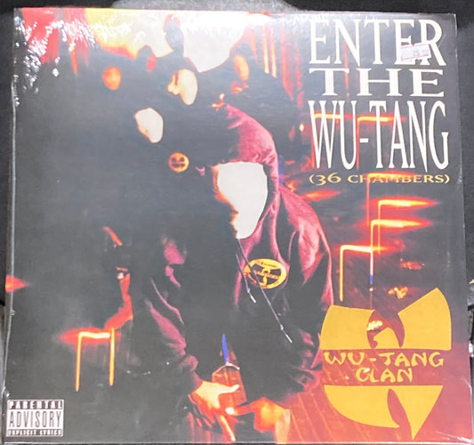 The front of 'The Wu-Tang Clan - Enter the Wu-Tang' on vinyl