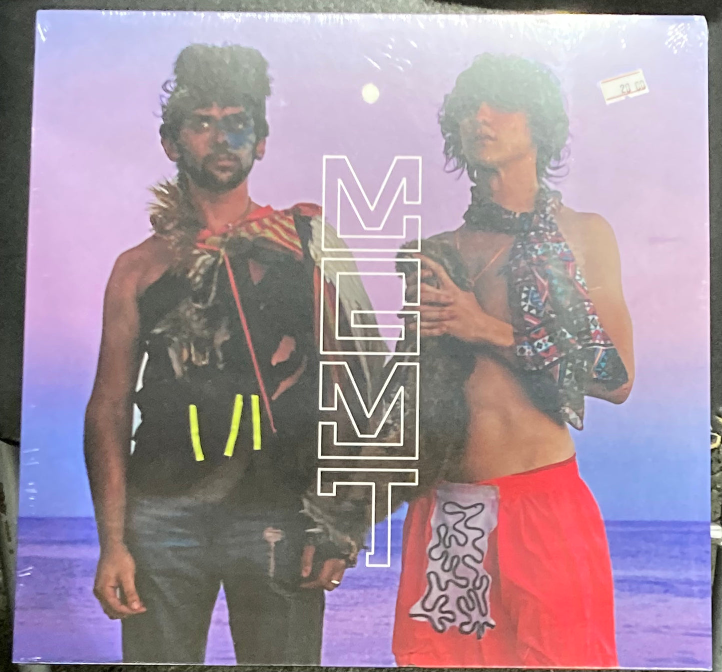 The front of 'MGMT - Oracular Spectacular' on vinyl