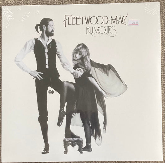The front of 'Fleetwood Mac - Rumours' on vinyl. It is sealed and unplayed.
