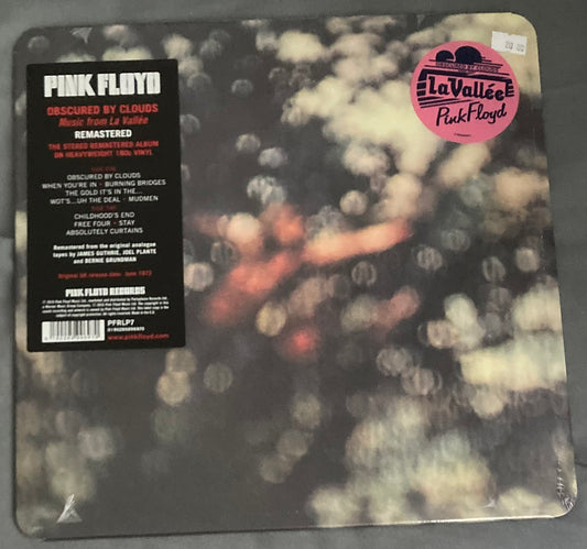 The front of Pink Floyd - Obscured by Clouds on vinyl