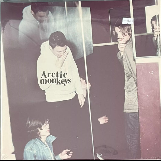 The front of 'Arctic Monkeys Humbug' on vinyl