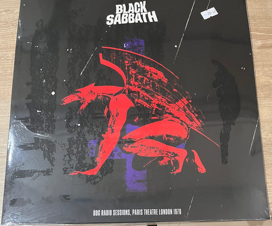 The front of 'Black Sabbath Paris Theatre 1970' on vinyl
