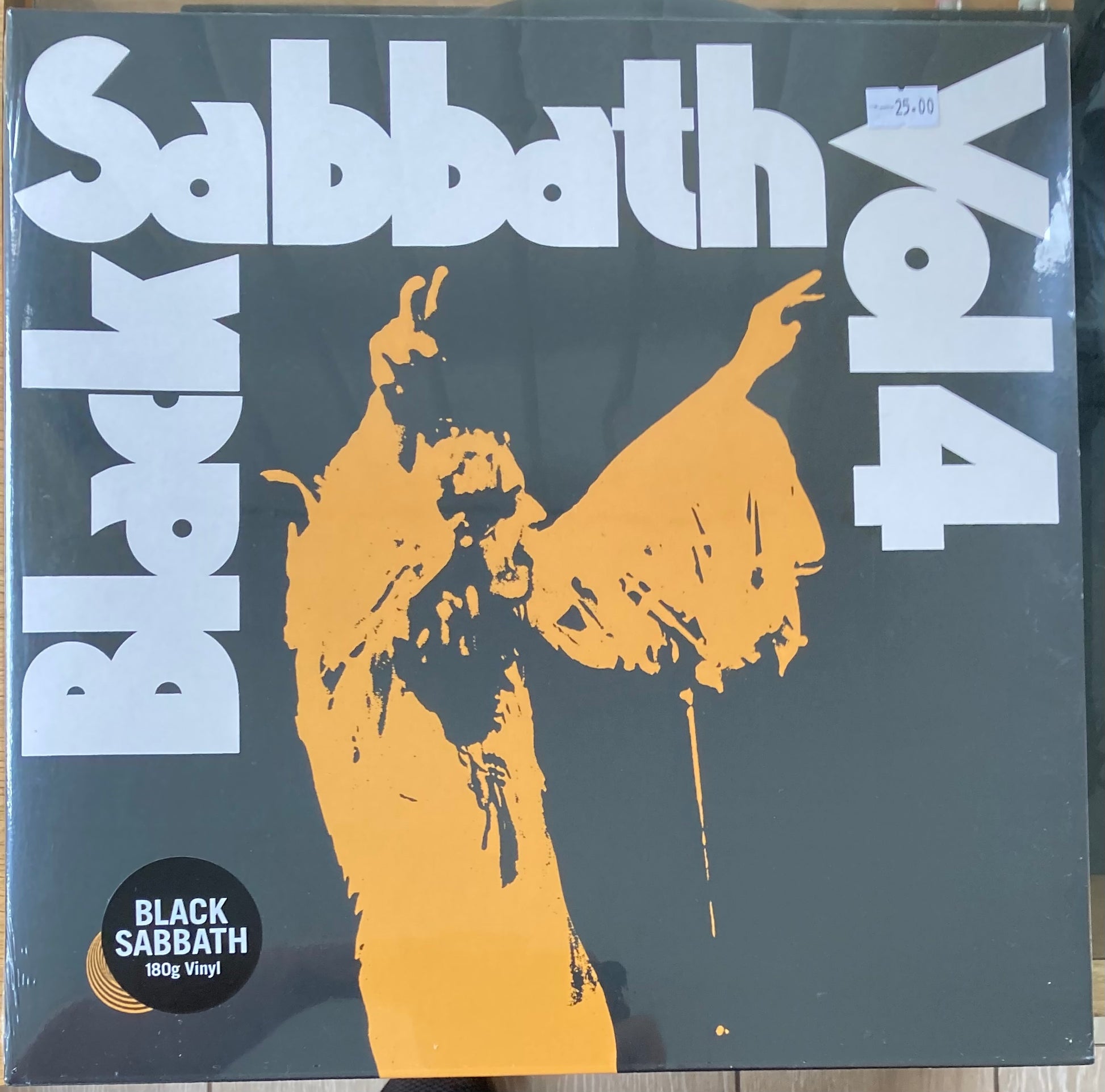 The front of 'Black Sabbath Vol. 4' on vinyl