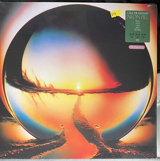 The front of 'Cage the Elephant - Neon Pill' on vinyl