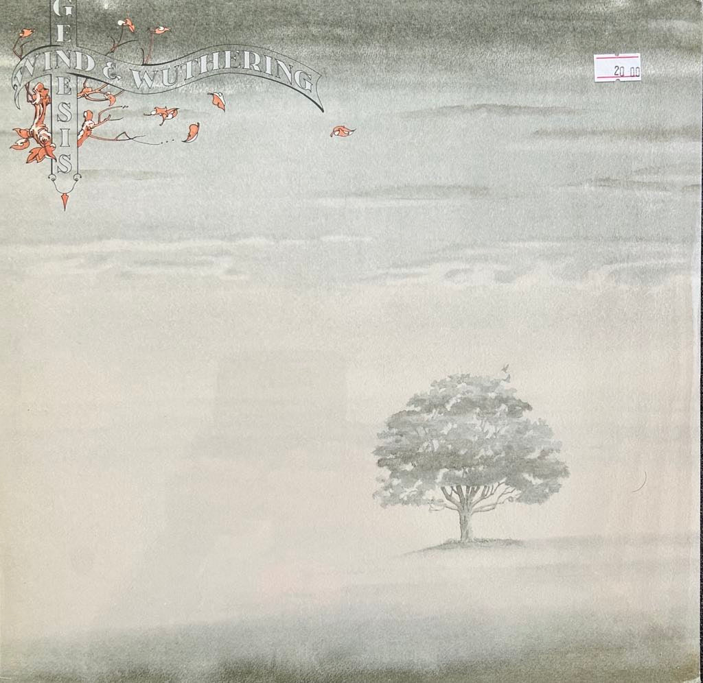 The front of 'Genesis - Wind and Wuthering' on vinyl