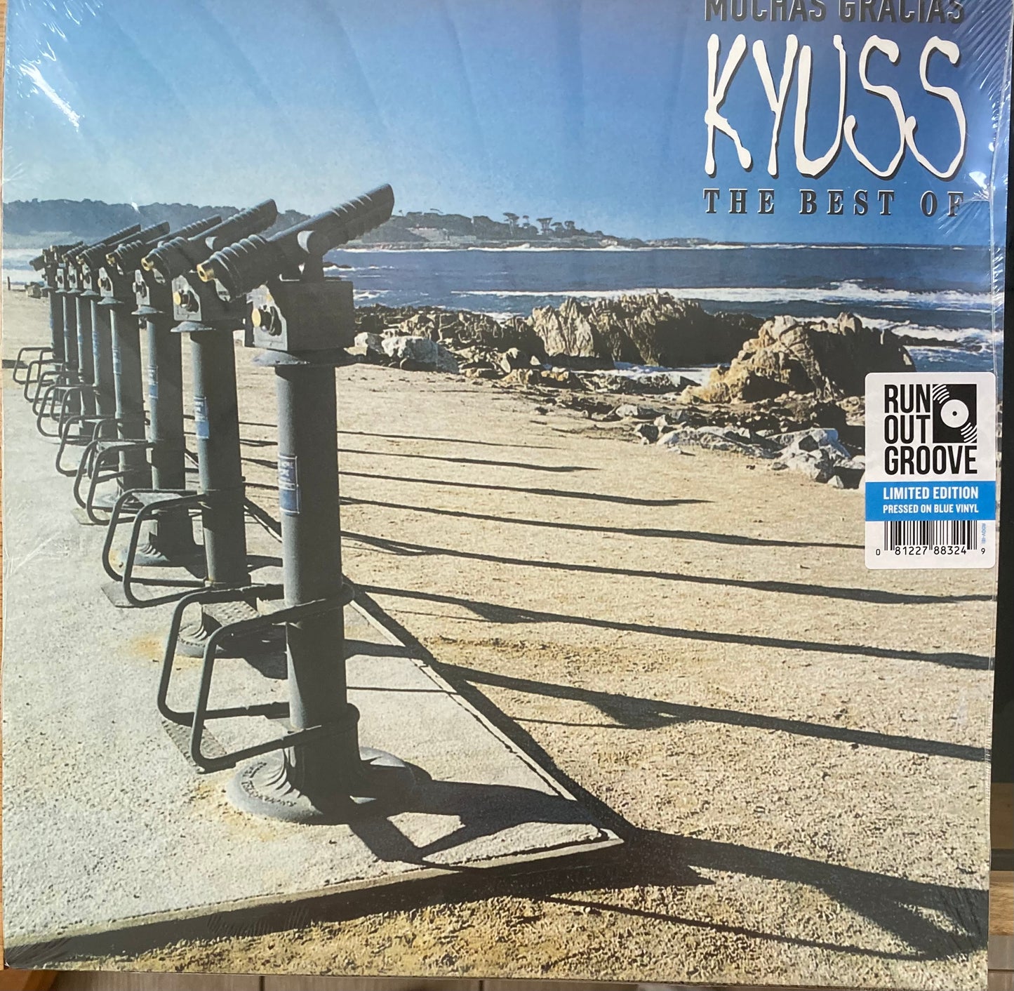 The front of ‘Kyuss Muchas Gracias The Best of Kyuss’ on vinyl