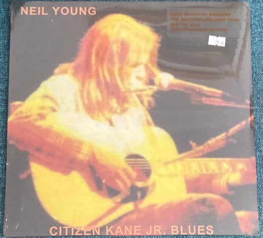 The front of 'Neil Young - Citizen Kane JR. Blues' on vinyl