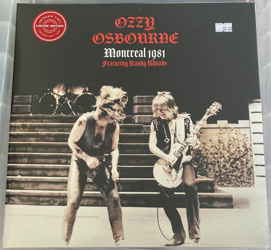 The front of 'Ozzy Osbourne - Montreal 1981' on vinyl