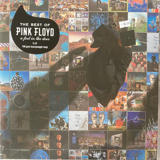 The front of 'Pink Floyd A Foot In The Door The Best of Pink Floyd' on vinyl
