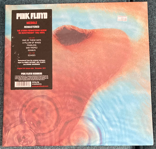 The front of 'Pink Floyd - Meddle' on vinyl.