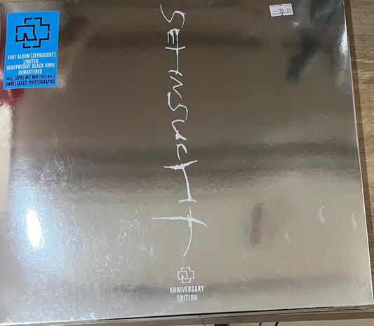 The front of 'Rammstein Sehnsucht' on vinyl