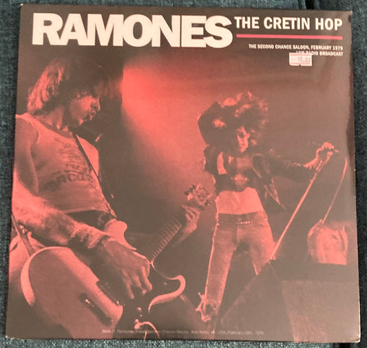 The front of 'Ramones - The Cretin Hop' on vinyl