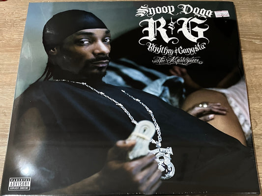 The front of 'Snoop Dogg R&G (Rhythm & Gangsta) the Masterpiece' on Vinyl