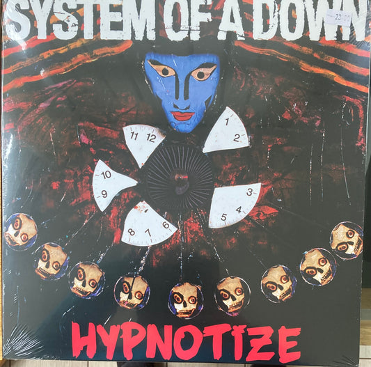 The front of 'System of a Down Hypnotize' on vinyl
