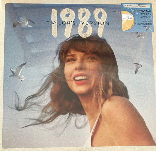 The front of 'Taylor Swift - 1989 (Taylor's Version' on vinyl