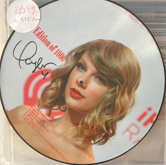 The front of 'Taylor Swift Tiny Desk Concert Picture Disc' on vinyl