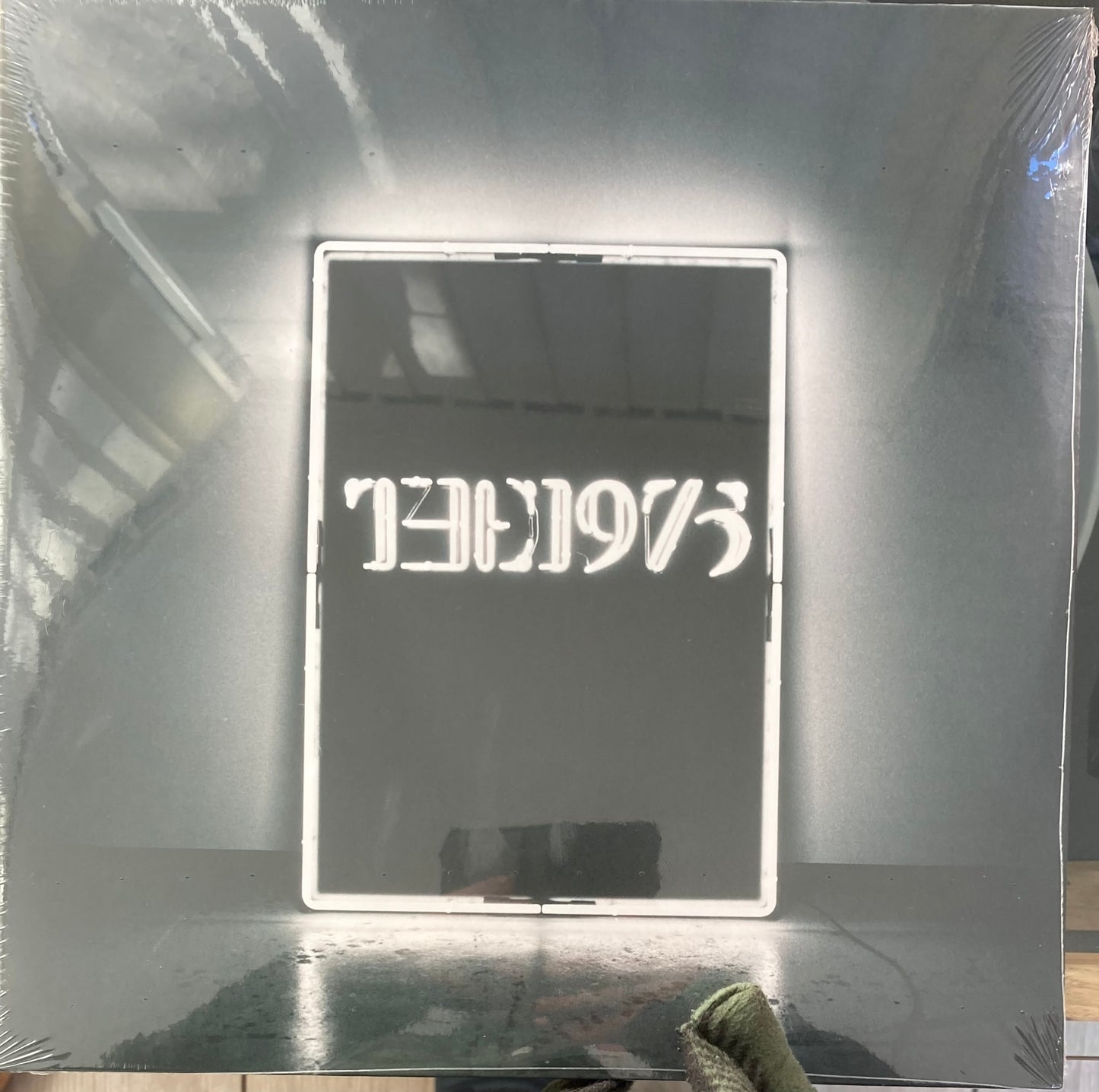The front of ' The 1975 self-titled debut record' on vinyl