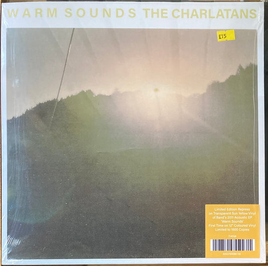 The front of 'The Charlatans - Warm Sounds' on vinyl